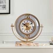 Elegant Silent Clock for Bedroom & Living Room
