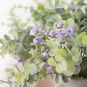 Artificial Flowers Eucalyptus Leaves Gypsophila Bunches Home Decoration