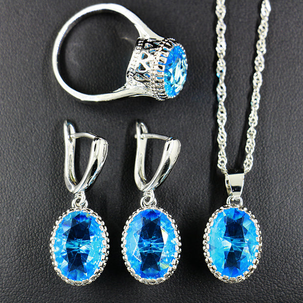 Elegant Bridal Diamond Hair Claw & Jewelry Set